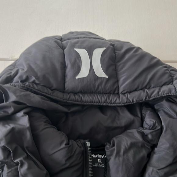 Hurley Zip Puffer Jacket XL - Picture 3 of 8